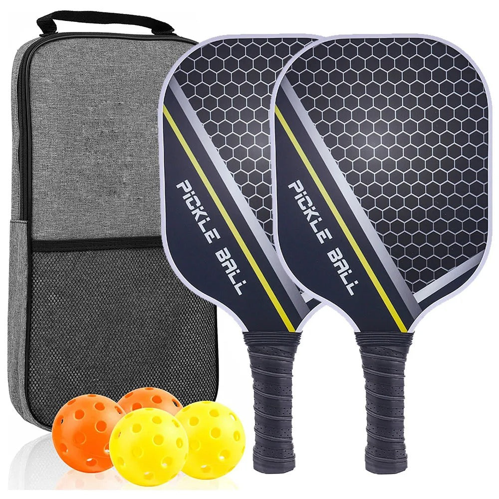 Pickleball Paddle Set with Carrying Case