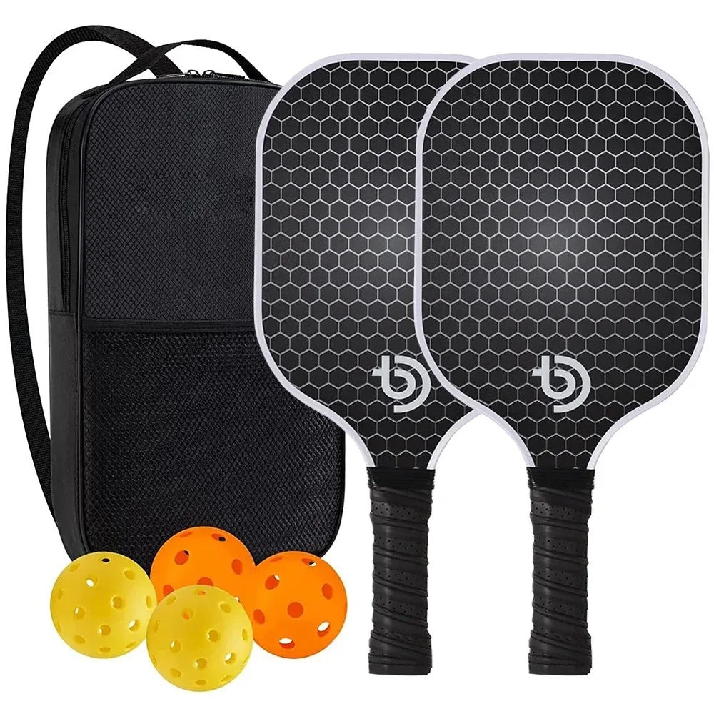 Pickleball Paddle Set with Carrying Case
