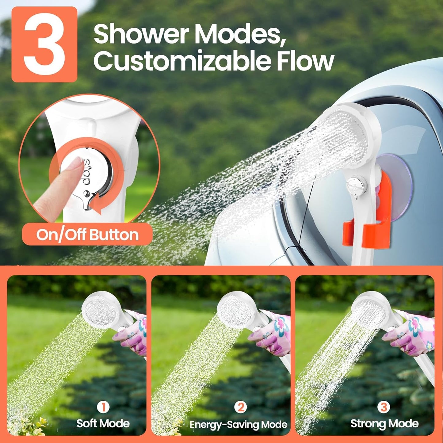 Portable Electric Shower Pump