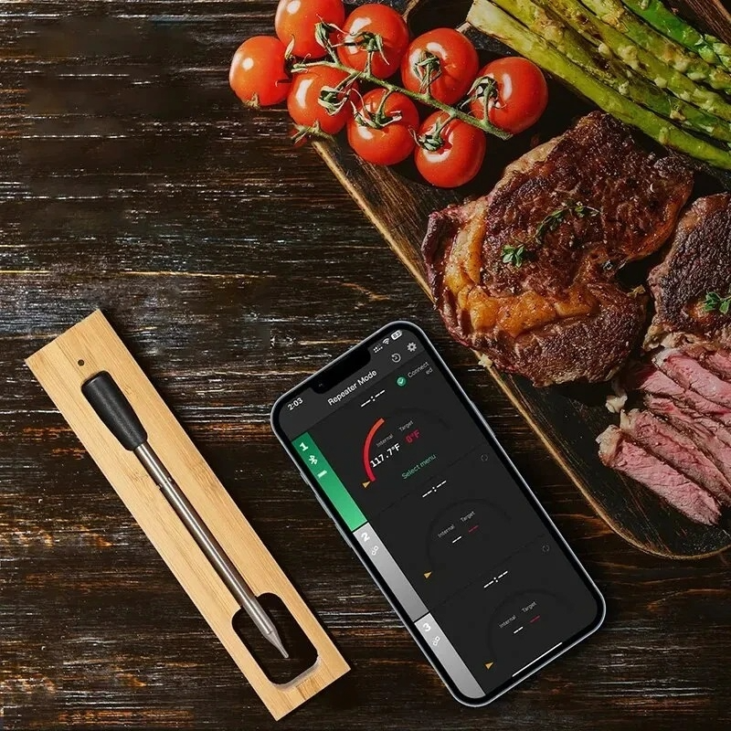 GrillSense™ - Smart Wireless Meat Thermometer