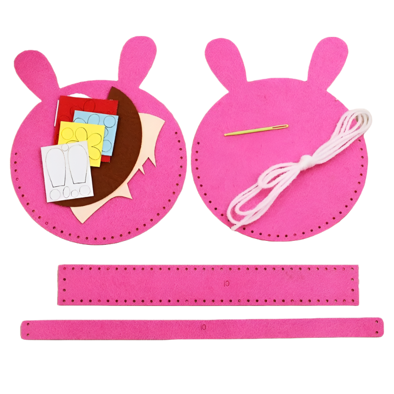 Nonwoven Craft Bags – DIY Sewing Kit for Kids