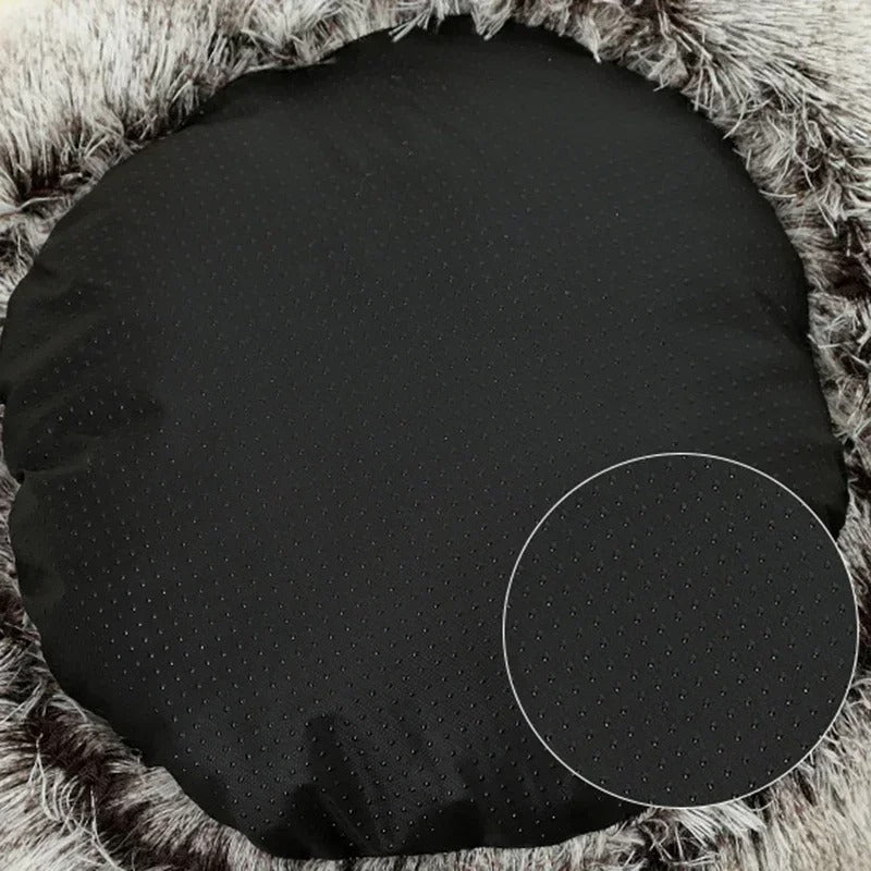 SnuggleCove™ - Hooded Plush Pet Bed